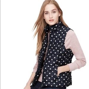 Loft puffer zip vest